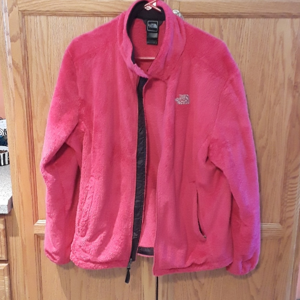 Like new Hot pink fleece NorthFace
